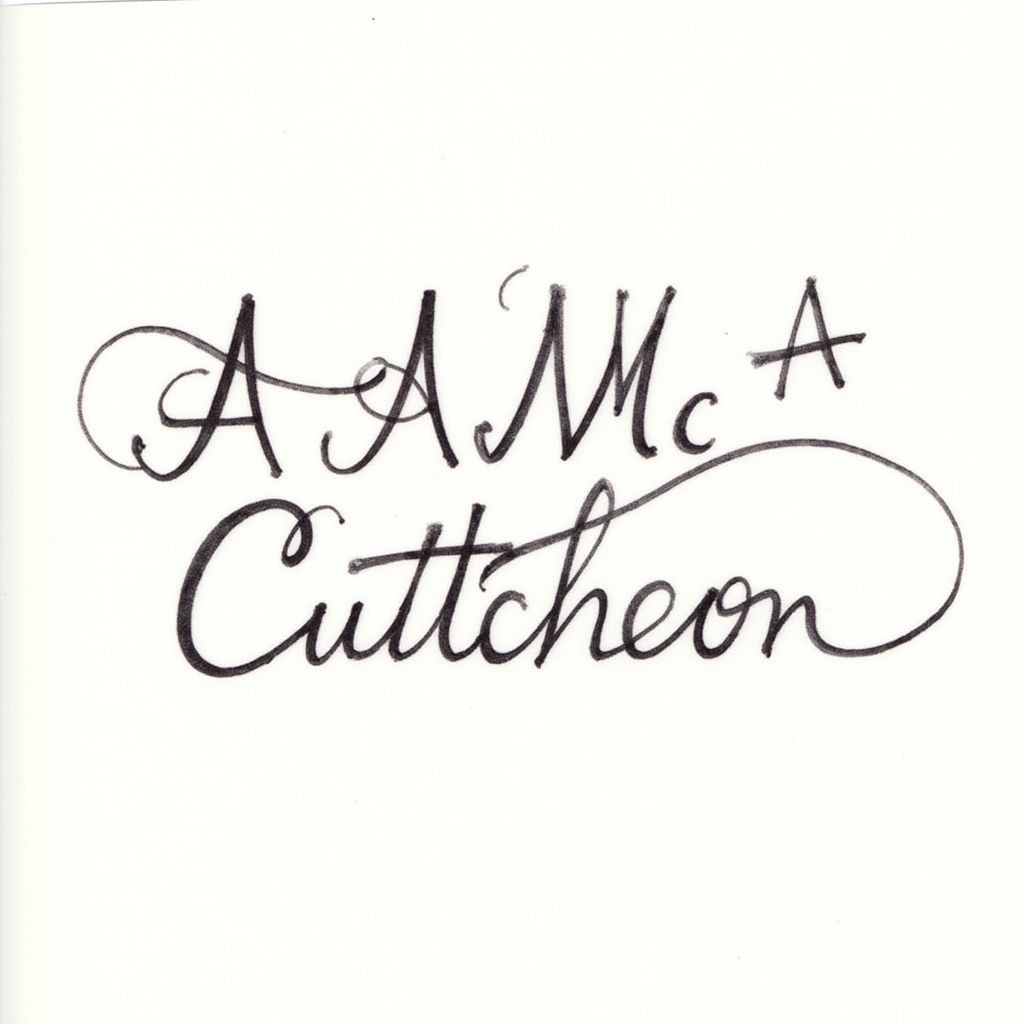 Signature for AAMcCutcheon