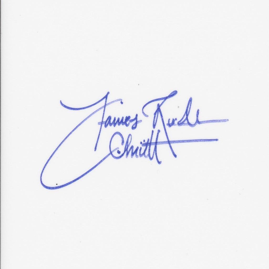 Signature for James R Smith