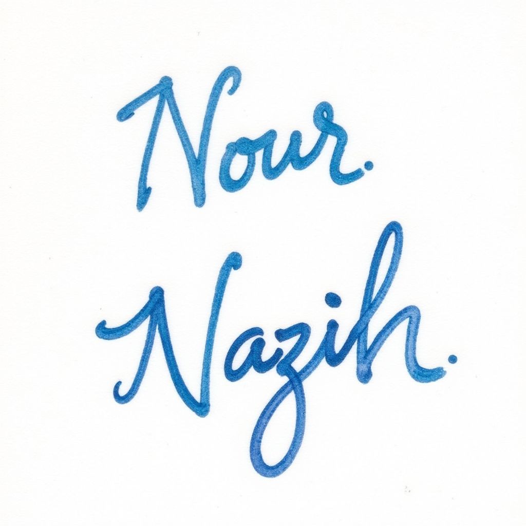 Signature for Nour Nazih