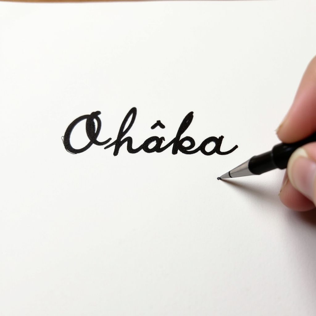 Signature example