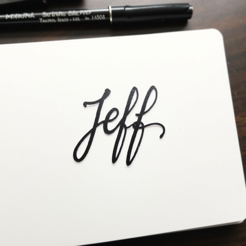 Signature for Jeff